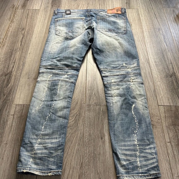 The Heritage by America Distressed Jeans - Picture 2 of 8